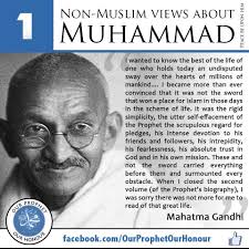 Prophet Muhammad SAW – As seen by non-muslims