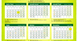 2021 calendar 1443 hijri Hijri islamic